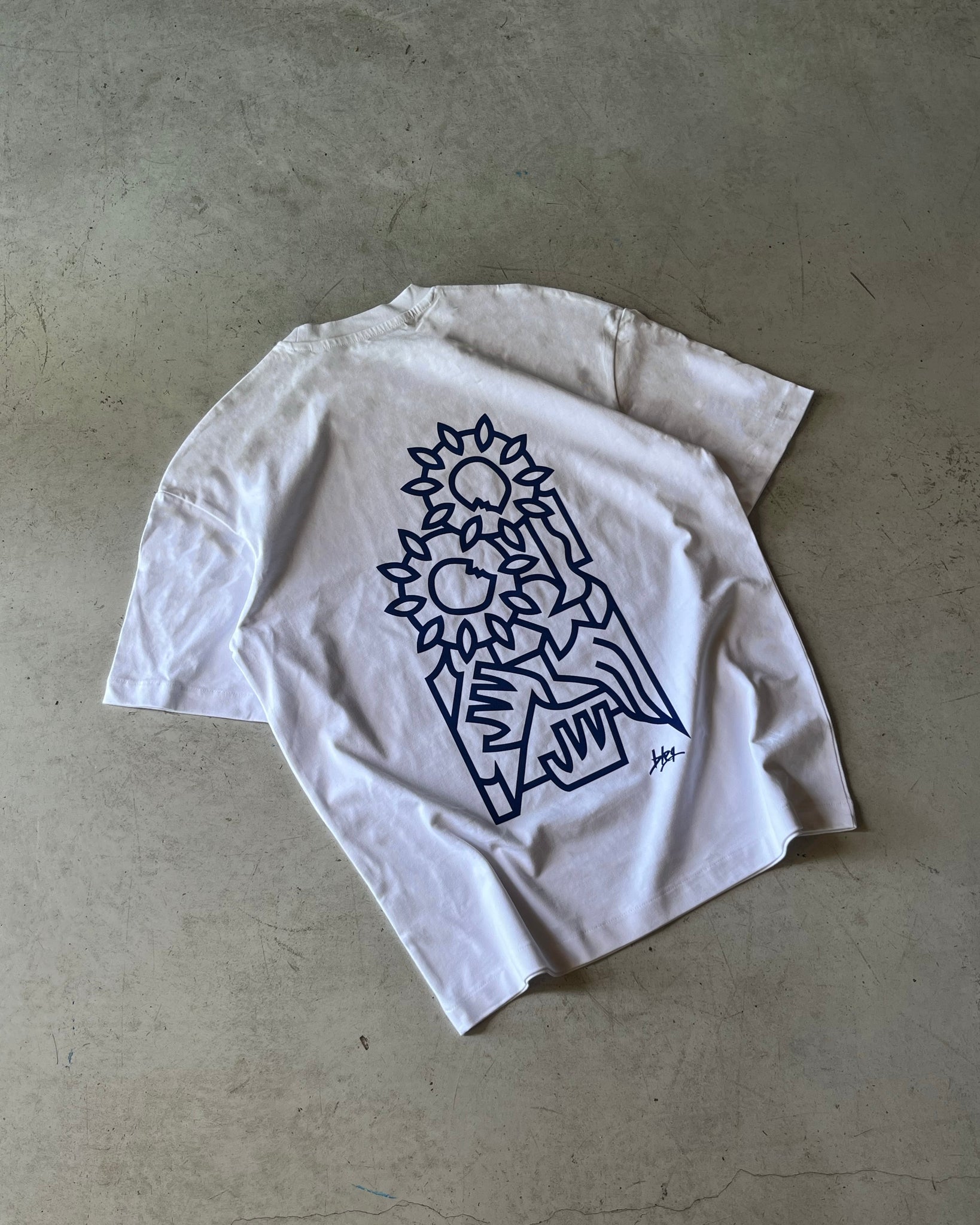 T-SHIRT BLANC "LE GRAND COUPLE"