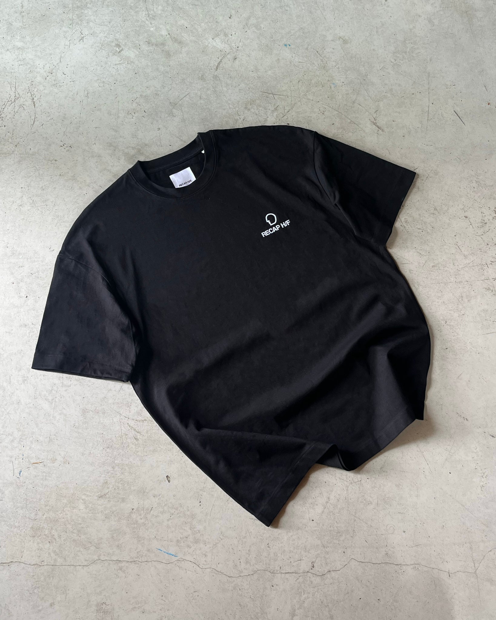 T-SHIRT NOIR "FRAGMENTS"