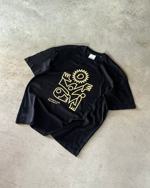 T-SHIRT NOIR "DANSE DU SOLEIL"